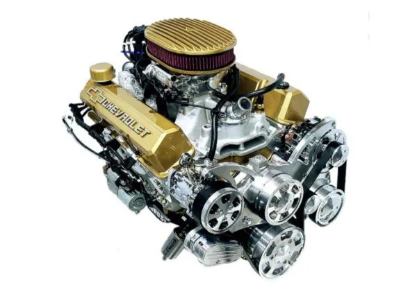 ５boxes 383 / 460 HP Chevy Stroker TKX 5 Speed Transmission Swap