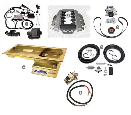 Coyote Installation Swap Kit Ford Performance