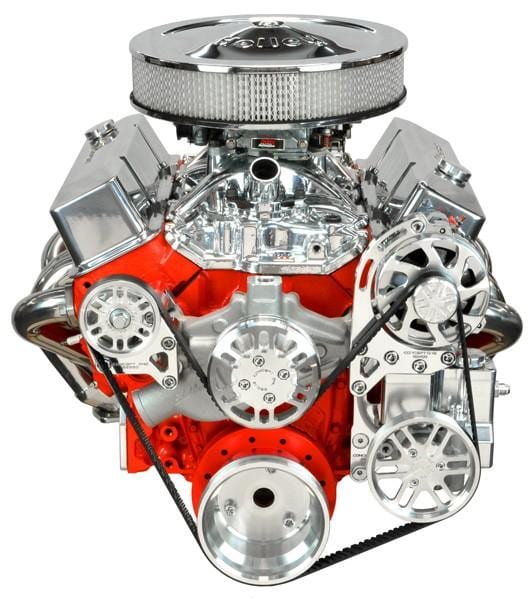 Chevy Small Block Victory Series Kit with Alternator and Power Steering