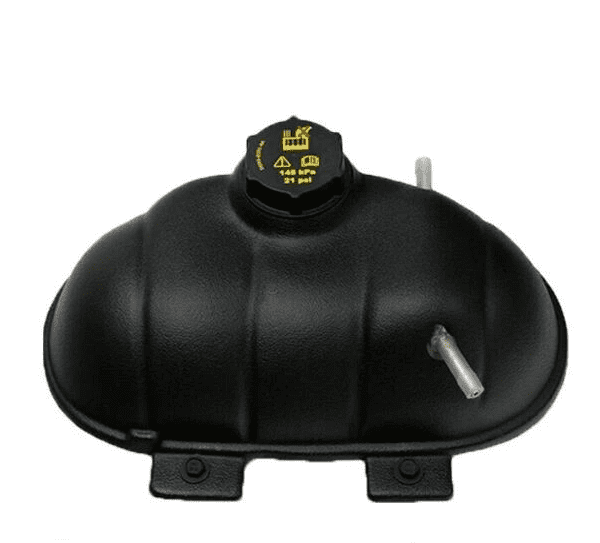 black coolant reservoir tank cover