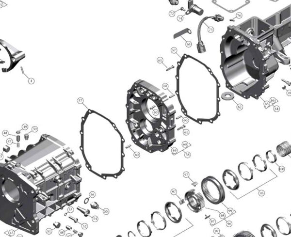 FORD TKX 5 Speed Transmission for Small Block Ford - Coyote - Image 4