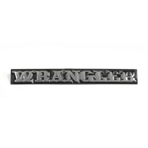 Wrangler Emblem; 87-90 Jeep Wrangler