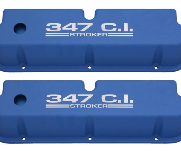 Ford 347 C.I Stroker Logo Blue Valve Cover