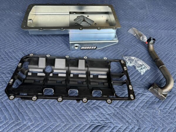 Coyote Rear Sump Moroso oil Pan Kit Gen 3 oil Pan Kit Gen 3
