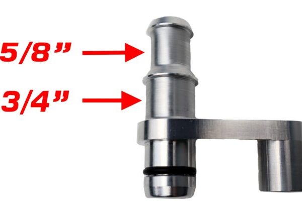 5.0 Coyote Billet Heater Hose Adapter Kit - Image 3