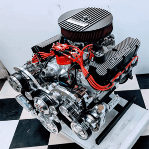427W Crate Sniper EFI 2 Engine W/ 4050 5 Speed Transmission – Early Bronco