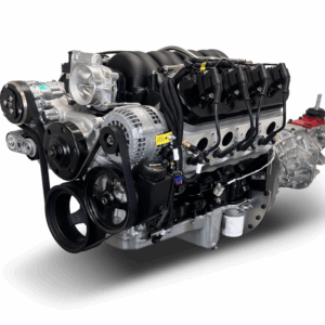 BluePrint Engines 427 c.i. GM LS Compatible Builder Series - Standard Edition - Fuel Injected - T56 Manual Transmission - Black Pulley Kit