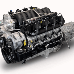 BluePrint Engines 427 c.i. GM LS Compatible Builder Series - Standard Edition - Fuel Injected - TKX Manual Transmission - Black Pulley Kit
