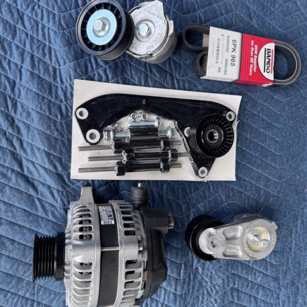 5.0 Coyote Gen 4 Alternator Relocation Pulley Kit - Image 4