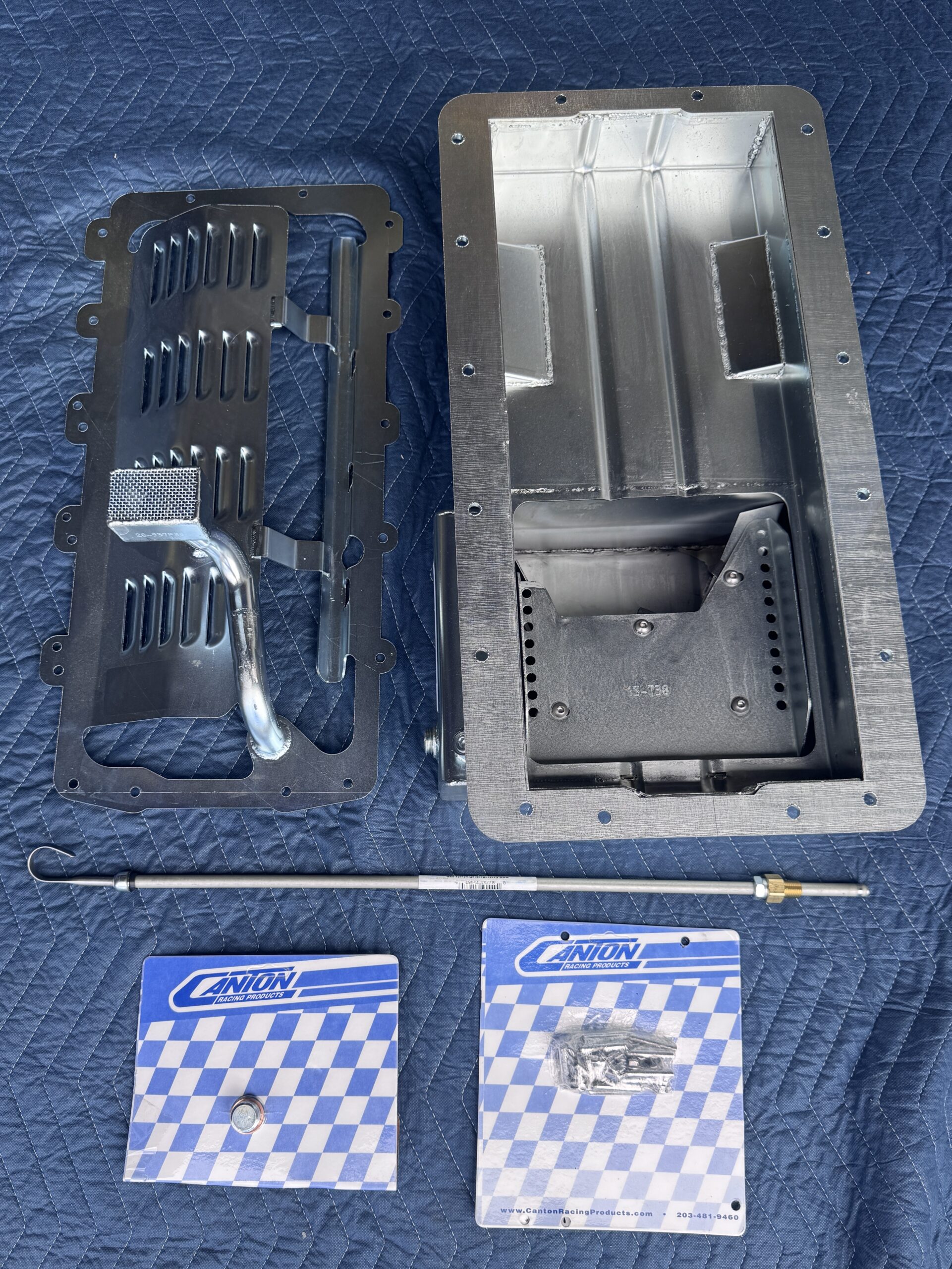 Coyote Gen 3 Rear Sump Pan to Front Sump Oil pan Conversion Kit.